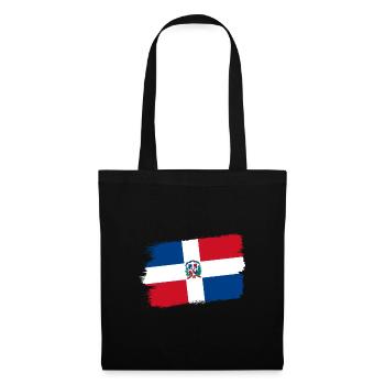Dominican Republic Flag Dom Rep Flag Travel - Tote Bag - black - Front