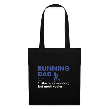 Sports Dad Running - Tote Bag - black - Front
