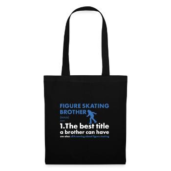 Sport Brother Figure Skating - Stoffbeutel - Schwarz - Vorne