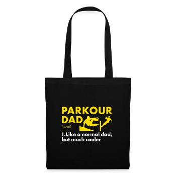 Traceur Dad Definition Parkour - Tote Bag - black - Front