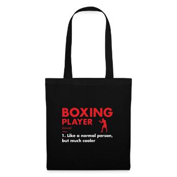 Sport Fighter Definition Boxing - Tote Bag - black - Front
