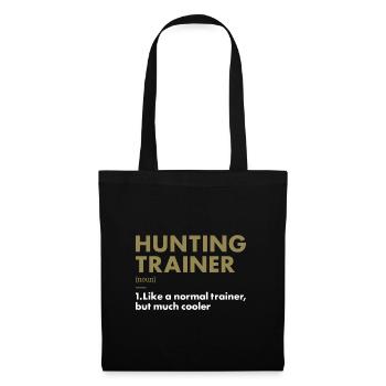 Hunter Trainer Definition Hunting - Tote Bag - black - Front