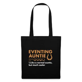 Rider Auntie Definition Eventing - Tote Bag - black - Front