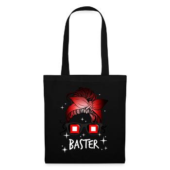Baster - Sac en tissu - noir - Devant