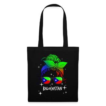 Baloutchistan - Sac en tissu - noir - Devant