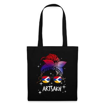 Artsakh - Sac en tissu - noir - Devant
