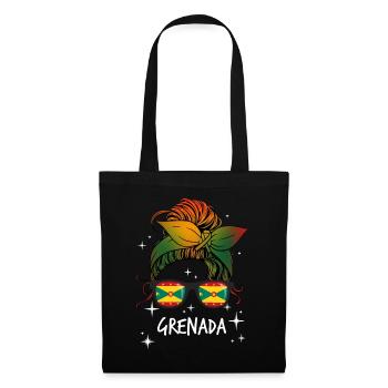Grenade - Sac en tissu - noir - Devant
