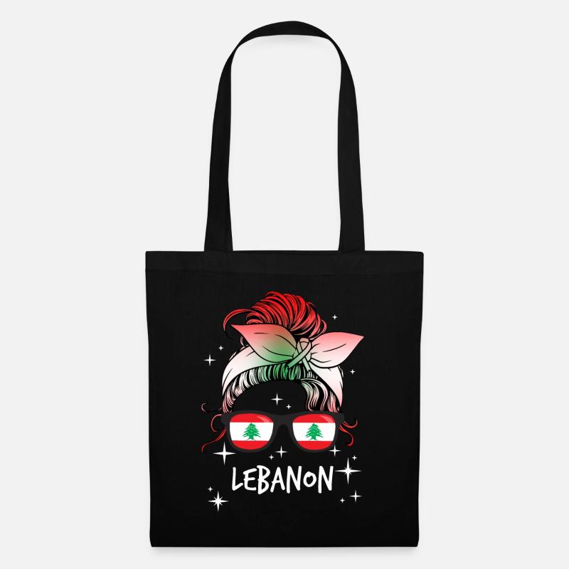 Liban - Sac en tissu - noir