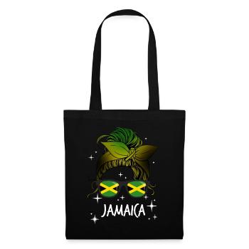 Jamaïque - Sac en tissu - noir - Devant