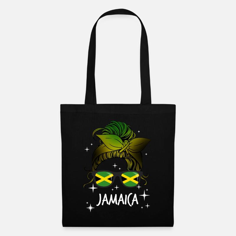 Jamaika - Stoffbeutel - Schwarz