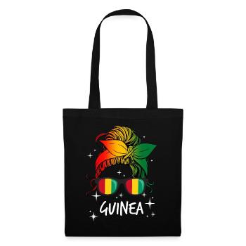 Guinée - Sac en tissu - noir - Devant