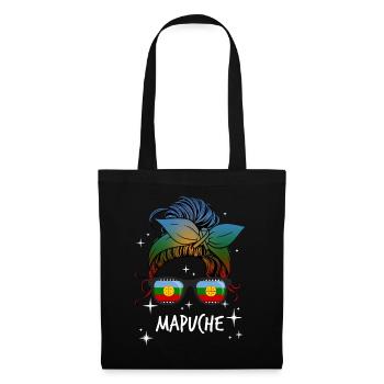 Mapuche - Stoffbeutel - Schwarz - Vorne