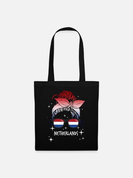 Netherlands - Tote Bag - black