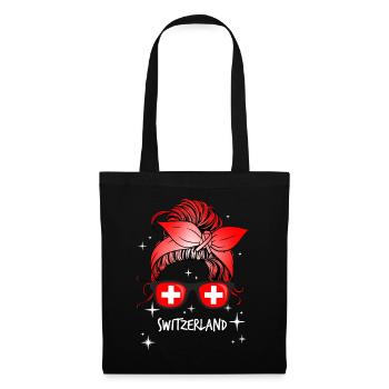 Switzerland - Tote Bag - black - Front