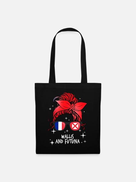 Wallis et Futuna - Sac en tissu - noir