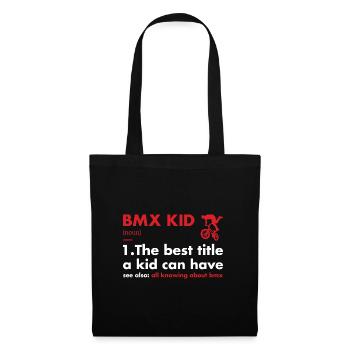 Sport Kid Definition BMX - Tote Bag - black - Front