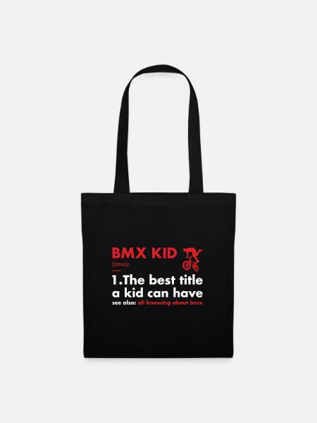 Sport Kid Definition BMX - Stoffbeutel - Schwarz