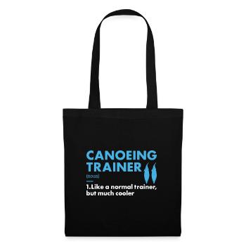 Canoeist Trainer Definition Canoeing - Tote Bag - black - Front