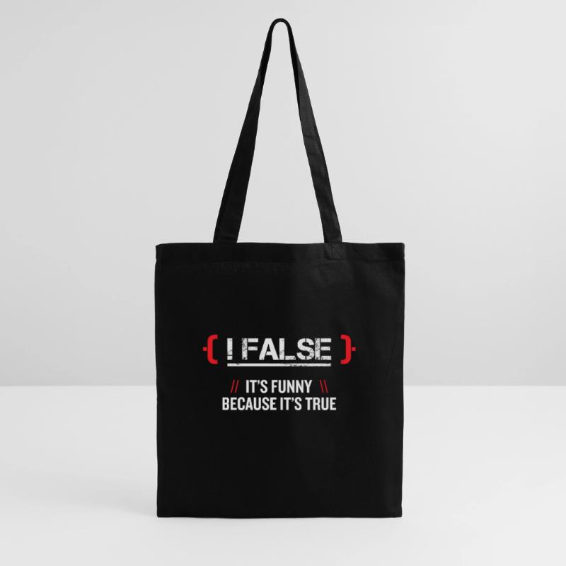 False Programmmierer Stoffbeutel