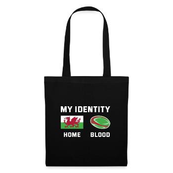 My Identity Wales Rugby - Tote Bag - black - Front