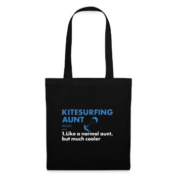 Sport Aunt Kitesurfing - Tote Bag - black - Front