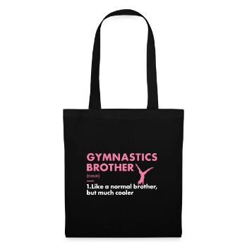 Sport Brother Gymnastics - Stoffbeutel - Schwarz - Vorne