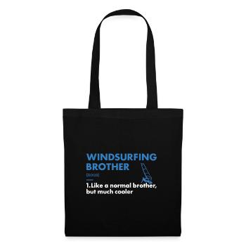 Sport Brother Windsurfing - Tote Bag - black - Front
