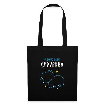 My Zodiac Sign is Capybara - Tote Bag - black - Front