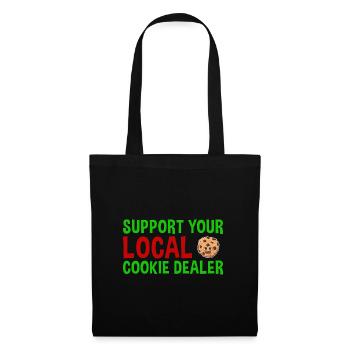 Baking Support Votre cookie local Cookie - Sac en tissu - noir - Devant