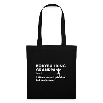 Sport Grandpa Definition Bodybuilding - Tote Bag - black - Front