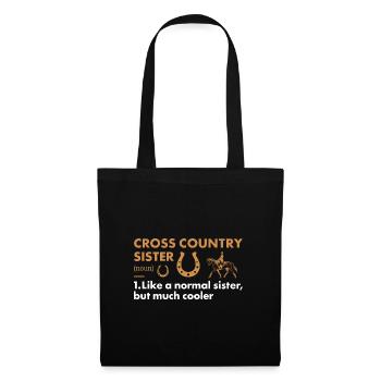 Rider Sister Definition Cross Country - Tote Bag - black - Front