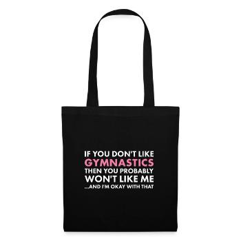 Sport Si vous n’aimez pas la gymnastique - Sac en tissu - noir - Devant