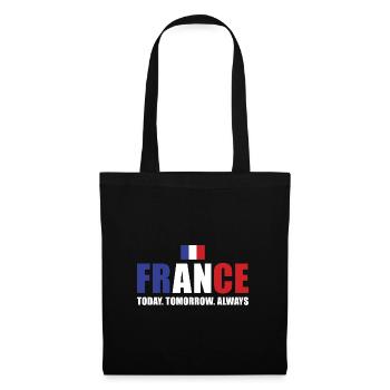La France aujourd’hui demain Alaways France Rugby - Sac en tissu - noir - Devant