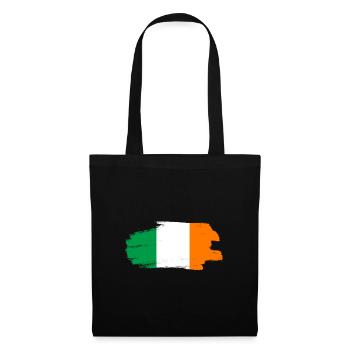 Ireland Flag Vintage Irish Flag Dublin - Tote Bag - black - Front