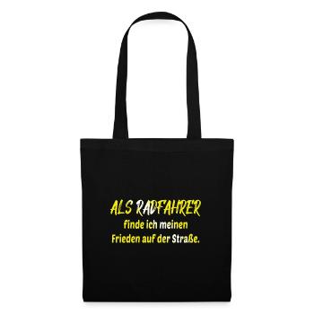 Bicycle Bicycle Bicycle Bike Biker Mountain Bike - Tote Bag - black - Front