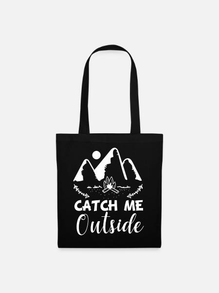 CATCH ME OUTSIDE - Stoffbeutel - Schwarz