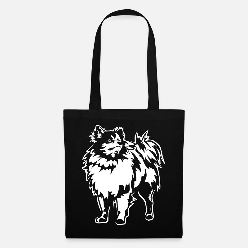 Spitz "Black Edition" - Stoffbeutel - Schwarz