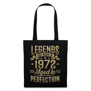 Né en 1972 Legends Cadeau d’anniversaire - Sac en tissu - noir - Devant