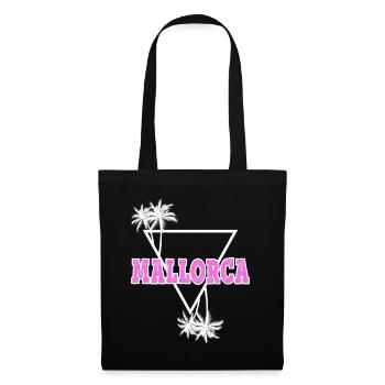 Mallorca Summer Sun Beach Sea Palms Holiday - Tote Bag - black - Front