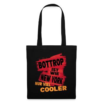 Bottrop Germany city saying is like New York - Tote Bag - black - Front