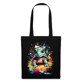 Turtle - Tote Bag - black - Front