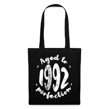 Aged to 1992 Perfection - Tote Bag - black - Front