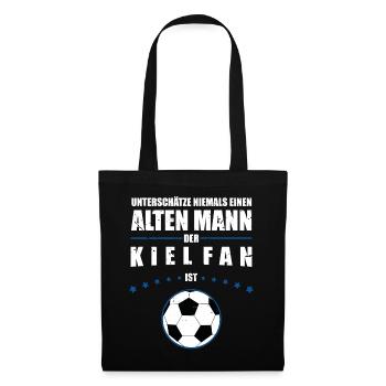 Aufsteiger 2024 Kiel Aufsteiger Shirt - Stoffbeutel - Schwarz - Vorne