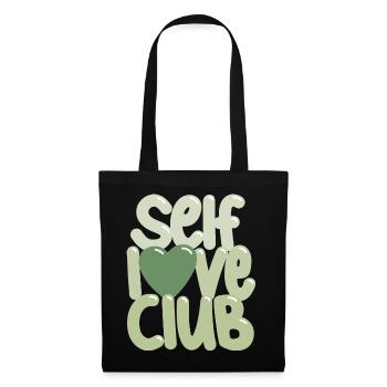 self love club. - Stoffbeutel - Schwarz - Vorne
