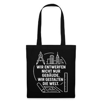 Architecture and design - Tote Bag - black - Front