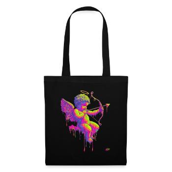 #NEon Cupidon - Sac en tissu - noir - Devant