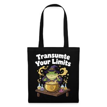 Transmute Borders – Frog Spell - Tote Bag - black - Front