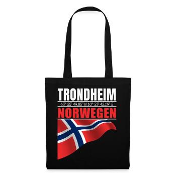 Trondheim - Tote Bag - black - Front