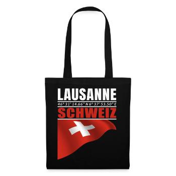 Lausanne - Tote Bag - black - Front