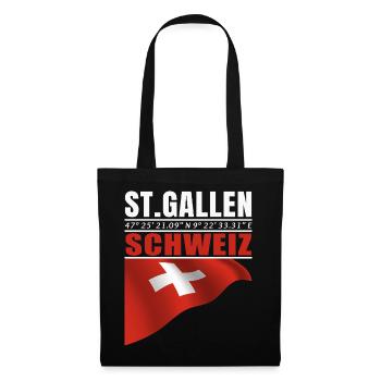 St. Gallen - Tote Bag - black - Front